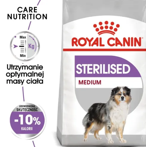 Royal Canin Adult Medium Sterilised Sucha Karma dla psa op. 12kg