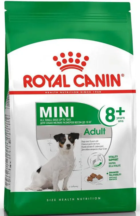Royal Canin Adult 8+ Mini Sucha Karma dla psa op. 8kg WYPRZEDAŻ