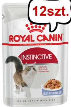 Royal Canin Instinctive w galaretce Mokra Karma dla kota op. 85g Pakiet 12szt.