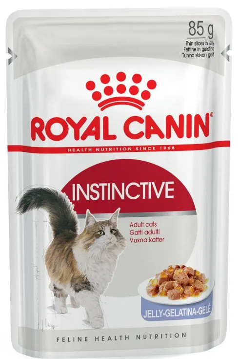 Royal Canin Instinctive w galaretce Mokra Karma dla kota op. 85g Pakiet 12szt.