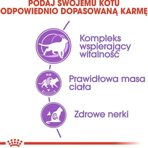 Royal Canin Mature (7+) Sterilised Sucha Karma dla kota op. 1.5kg