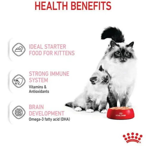 Royal Canin Mother&Babycat Mousse Mokra Karma dla kociąt op. 195g Pakiet 12szt.