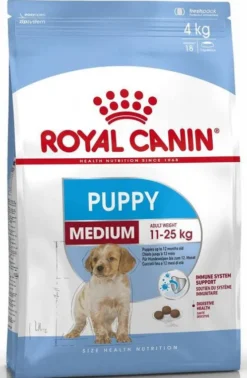 Royal Canin Puppy Medium Sucha Karma dla szczeniaka op. 4kg