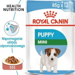 Royal Canin Puppy Mini Mokra Karma dla szczeniaka op. 85g Pakiet 12szt.