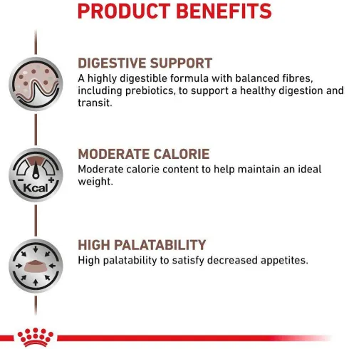 Royal Canin Vet Gastro Intestinal Moderate Calorie Mokra Karma dla kota op. op. 85g Pakiet 12szt.