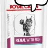 Royal Canin Vet Renal with Fish Mokra Karma dla kota op. 85g Pakiet 12szt.