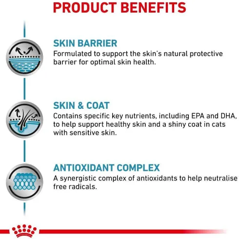 Royal Canin Vet Skin&Coat Mokra Karma dla kota op. 85g Pakiet 12szt.