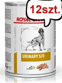 Royal Canin Vet Urinary S/O Mokra Karma dla psa op. 410g Pakiet 12szt.