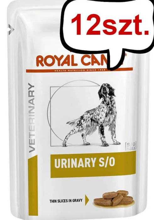 Royal Canin Vet Urinary S/O Mokra Karma dla psa op. 100g Pakiet 12szt.