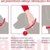 Sabunol Obroża na kleszcze i pchły dla psa kolor czerwony dł. 50cm