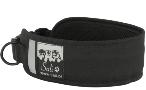 Sali Obroża Yukon Comfort dla psa rozm. 45-55cm/60mm kolor czarny WYPRZEDAŻ
