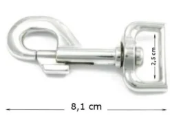 Sali Smycz treningowa dla psa rozm. 25mm/15m kolor czarny