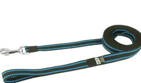 Sali Smycz treningowa dla psa rozm. 25mm/20m kolor czarno-niebieski