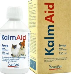Scanvet KalmAid Syrop Uspokajający dla psa i kota poj. 250ml