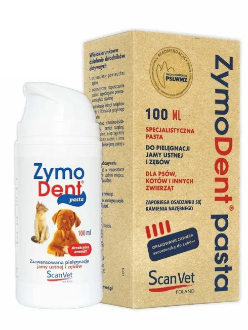 Scanvet Pasta do zębów ZymoDent dla psa i kota poj. 100ml