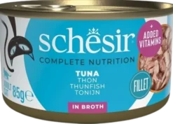 Schesir Adult Tuna in Broth Mokra Karma dla kota op. 85g