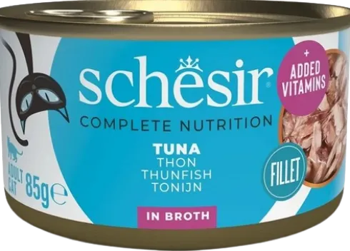 Schesir Adult Tuna in Broth Mokra Karma dla kota op. 85g