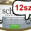 Schesir Adult Tuna&Sqiud in Jelly Mokra Karma dla kota op. 70g Pakiet 12szt.