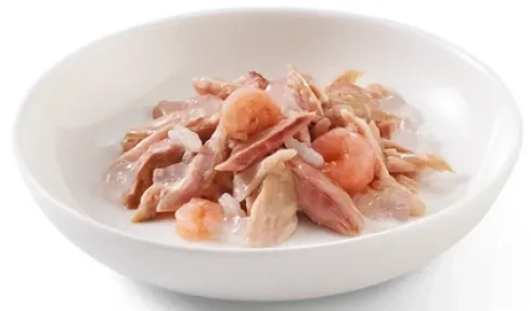 Schesir Adult Tuna with Shrimps in Jelly Mokra Karma dla kota op. 85g