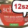 Schesir Adult Tuna with Shrimps in Jelly Mokra Karma dla kota op. 85g Pakiet 12szt.