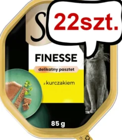 Sheba Classics in Pastete Adult Kurczak Mokra Karma dla kota op. 85g Pakiet 22szt.