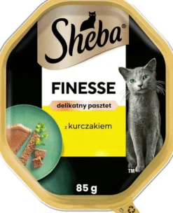 Sheba Classics in Pastete Adult Kurczak Mokra Karma dla kota op. 85g Pakiet 22szt.