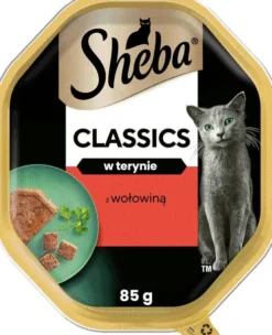 Sheba Classics in Pate Adult Wołowina Mokra Karma dla kota op. 85g