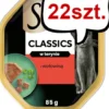 Sheba Classics in Pate Adult Wołowina Mokra Karma dla kota op. 85g Pakiet 22szt.