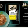 Sheba Delicacy in Jelly Adult Kolekcja smaków drobiowych w galaretce Mokra Karma dla kota op. 4x85g
