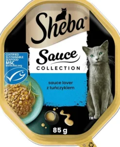 Sheba Sauce Collection Adult Tuńczyk Mokra Karma dla kota op. 85g