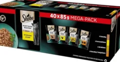 Sheba Select Slices Selection Drobiowe Smaki w sosie Mokra Karma dla kota op. 40x85g