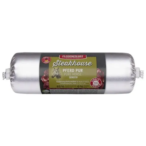 Steakhouse Sensitive Pure Horse Mokra Karma dla psa op. 500g WYPRZEDAŻ