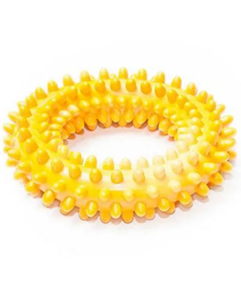 Sum Plast Gryzak Ring z kolcami zapachowy dla psa mix kolorów śr. 14cm