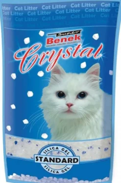 Super Benek Żwirek silikonowy Crystal zapach naturalny dla kota poj. 3.8l