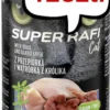 Super Rafi Cat Adult Przepiórka i wątróbka z królika Mokra Karma dla kota op. 400g Pakiet 12szt.