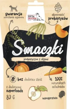 Syta Micha Monobiałkowe Smaczki Prebiotyczne z algami op. 80g