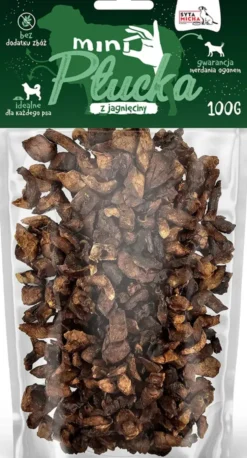 Syta Micha Przysmaki Mini Płucka z Jagnięciny dla psa op. 100g