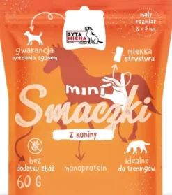 Syta Micha Przysmak Mini Smaczki z koniny dla psa op. 60g