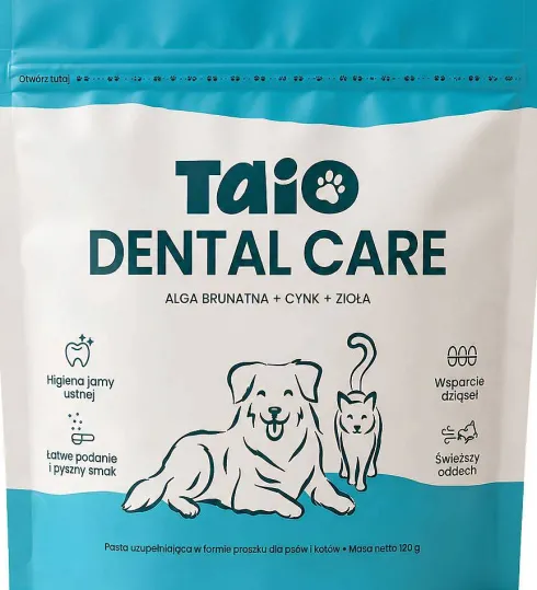 Taio Dental Care Suplement Diety dla psa i kota op. 120g