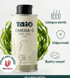 Taio Olej Omega-3 z Alg dla psa i kota poj. 250ml