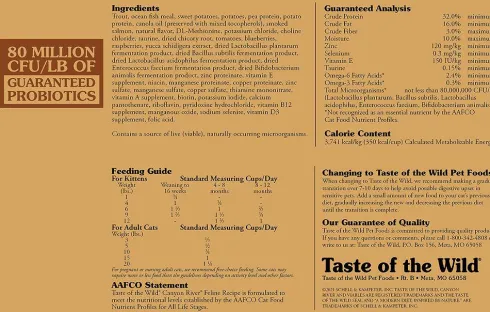 Taste of the Wild Adult Canyon River Sucha Karma dla kota op. 2kg