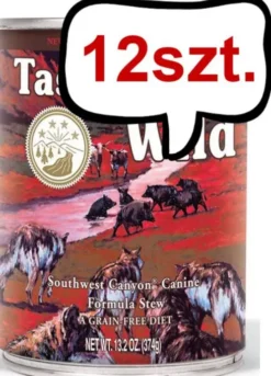Taste of the Wild Southwest Canyon Mokra Karma dla psa op. 390g Pakiet 12szt.