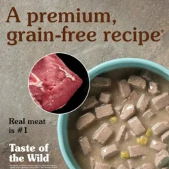Taste of the Wild Southwest Canyon Mokra Karma dla psa op. 390g Pakiet 12szt.