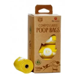 Toby's Kompostowalne woreczki na ekskrementy Poop Bags op. 8x15szt. nr kat. TC20005
