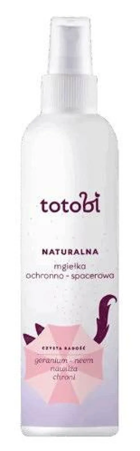 Totobi Naturalna mgiełka ochronno-spacerowa GERANIUM-NEEM dla psa i kota poj. 100ml