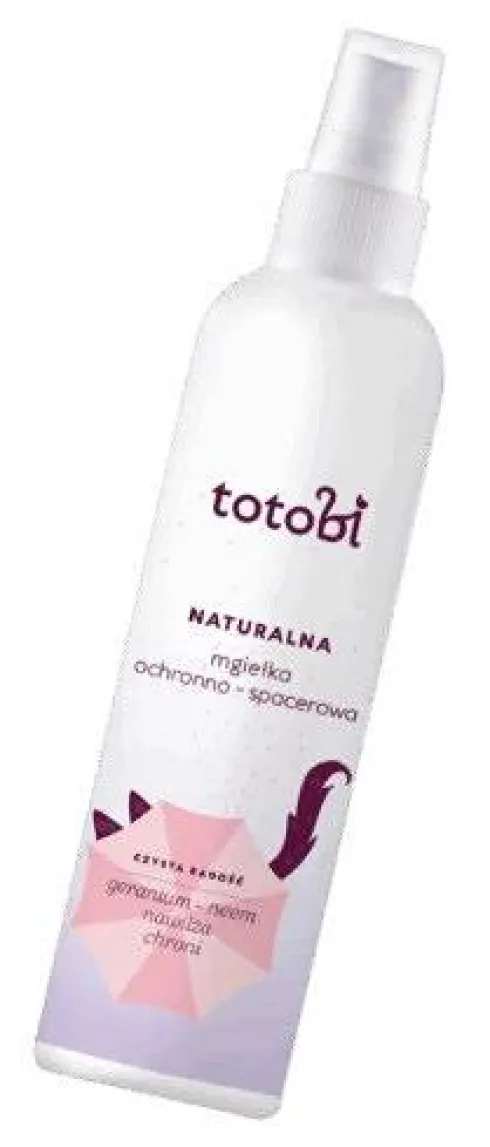Totobi Naturalna mgiełka ochronno-spacerowa GERANIUM-NEEM dla psa i kota poj. 100ml