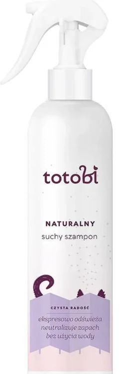 Totobi Naturalny suchy szampon dla psa i kota poj. 300ml