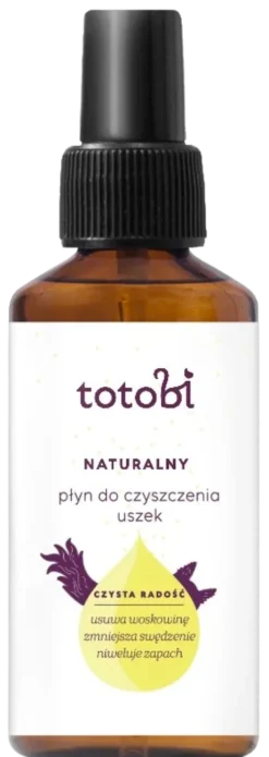 Totobi Płyn do czyszczenia uszek dla psa i kota poj. 100ml