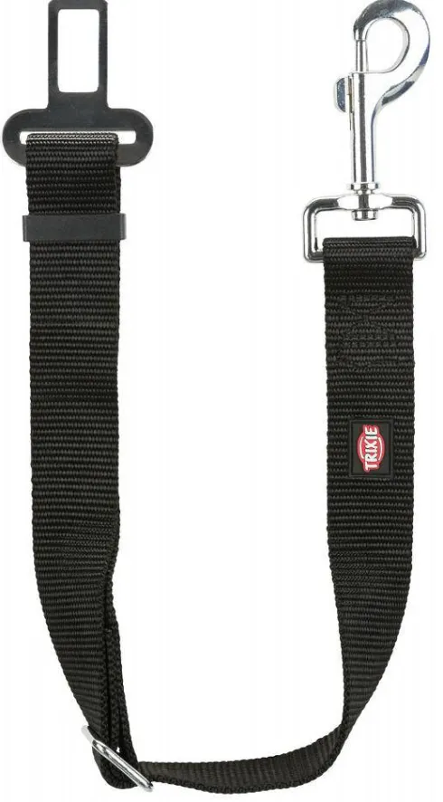 Trixie Końcówka do pasów bezpieczeństwa dla psa i kota rozm. 30mm/45-70cm kolor czarny nr kat. 1284