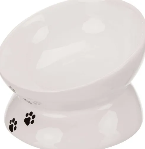 Trixie Miska ceramiczna dla kota poj. 0.15l kolor biały nr kat. 24798